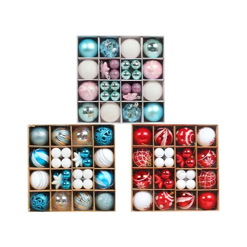 Hong Kong Love Christmas Ball Suit 24x24cm Electroplated