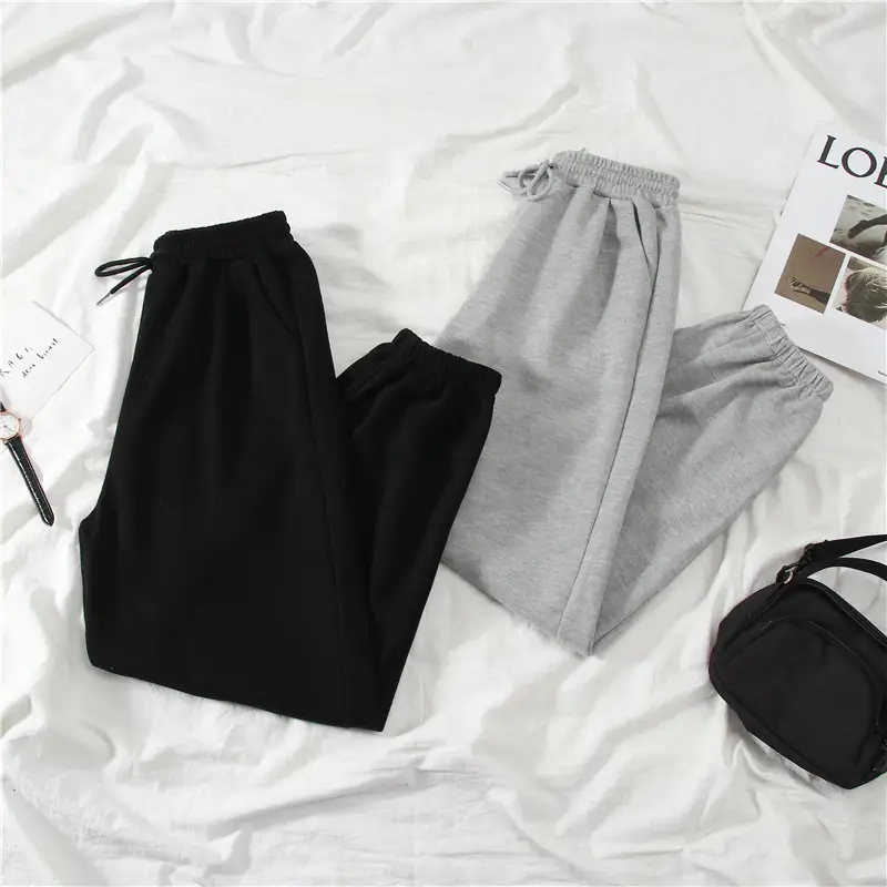2024 Thin Loose Slim Harem Pants Grey â feature 11