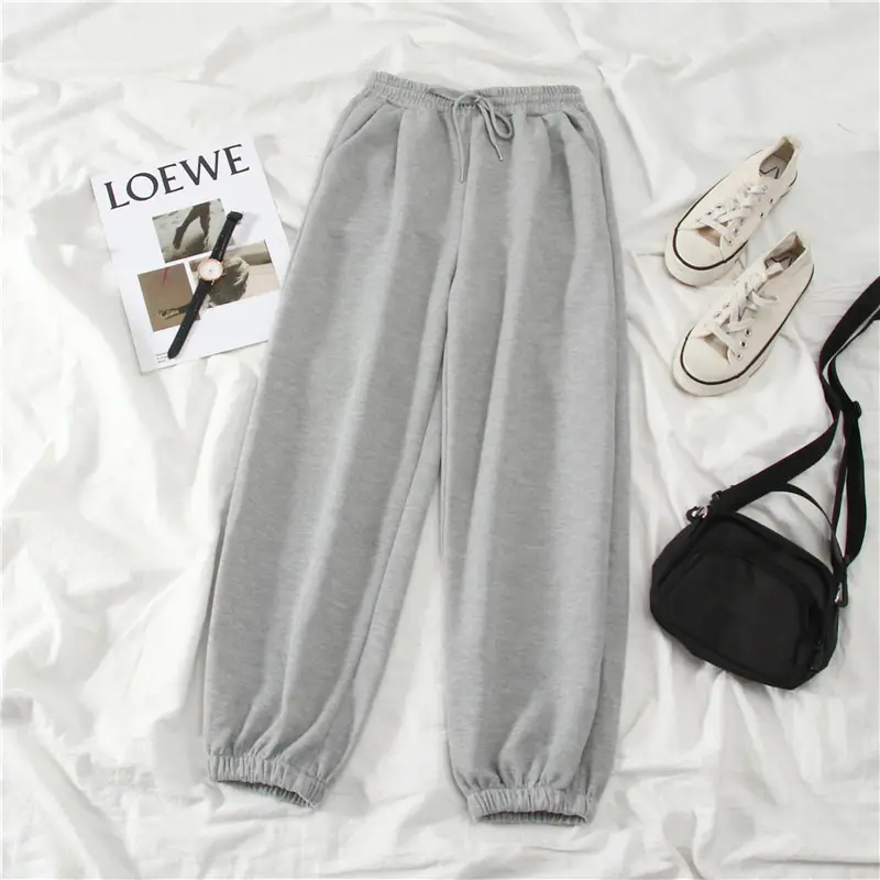 2024 Thin Loose Slim Harem Pants Grey â feature 6