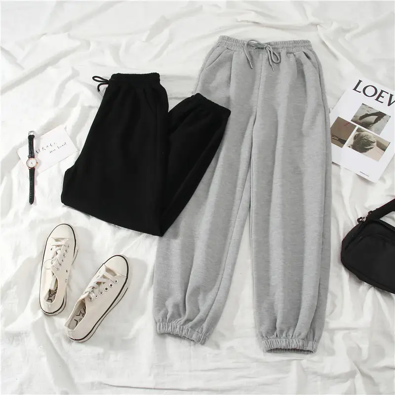 2024 Thin Loose Slim Harem Pants Grey â feature 8