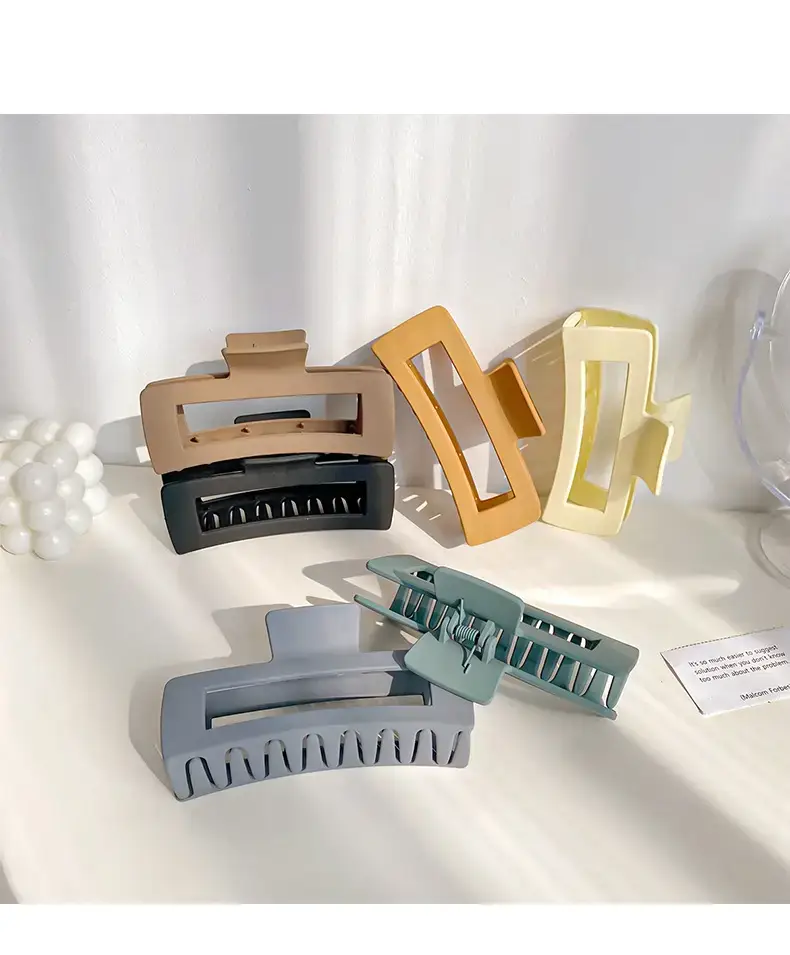 Korean Frosted Hair Clip 13cm Multi-Grip — feature 11