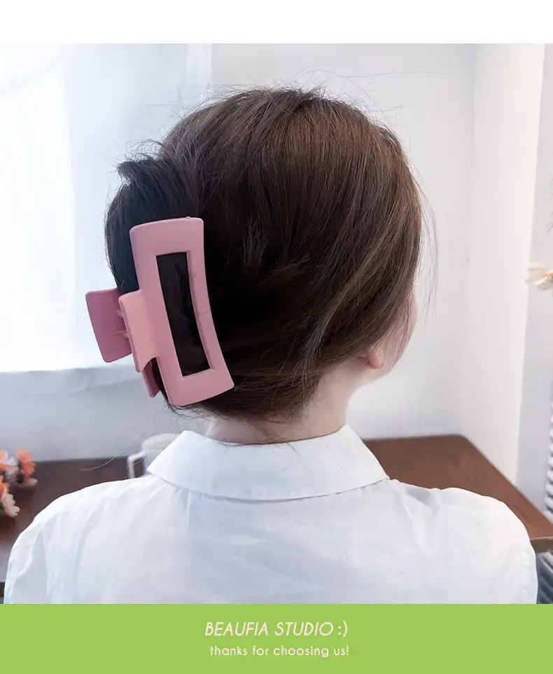 Korean Frosted Hair Clip 13cm Multi-Grip — feature 12