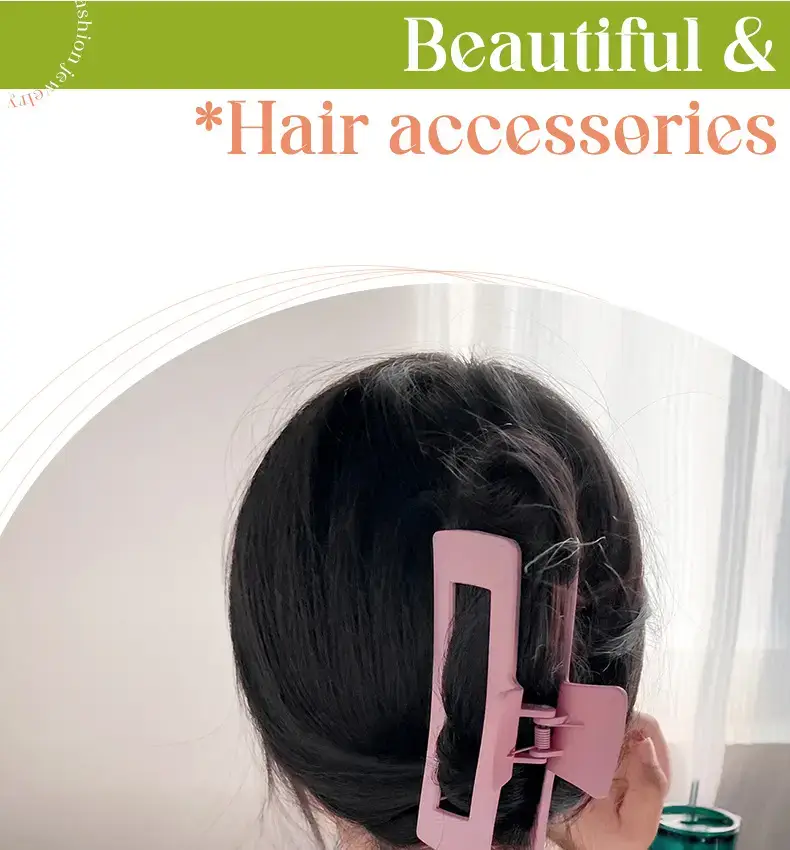 Korean Frosted Hair Clip 13cm Multi-Grip — feature 3
