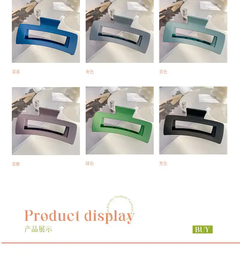 Korean Frosted Hair Clip 13cm Multi-Grip — feature 6