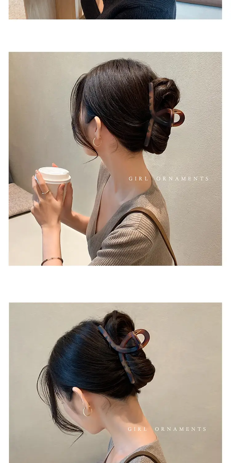Opal Metal Hairpin Women's Back of Head — feature 3