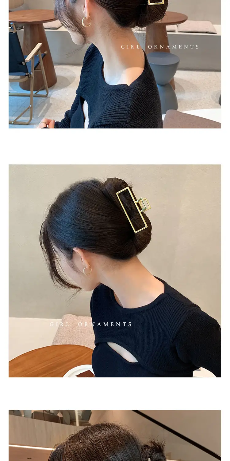 Opal Metal Hairpin Women's Back of Head — feature 7