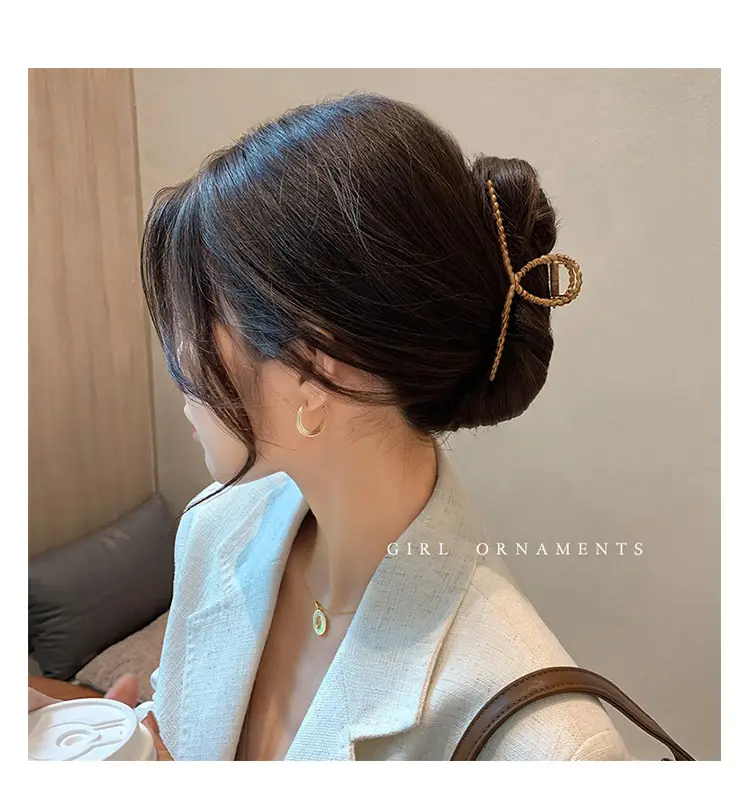 Opal Metal Hairpin Women's Back of Head — feature 9