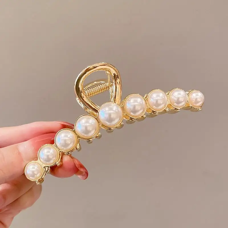 Opal Metal Hairpin Women's Back of Head