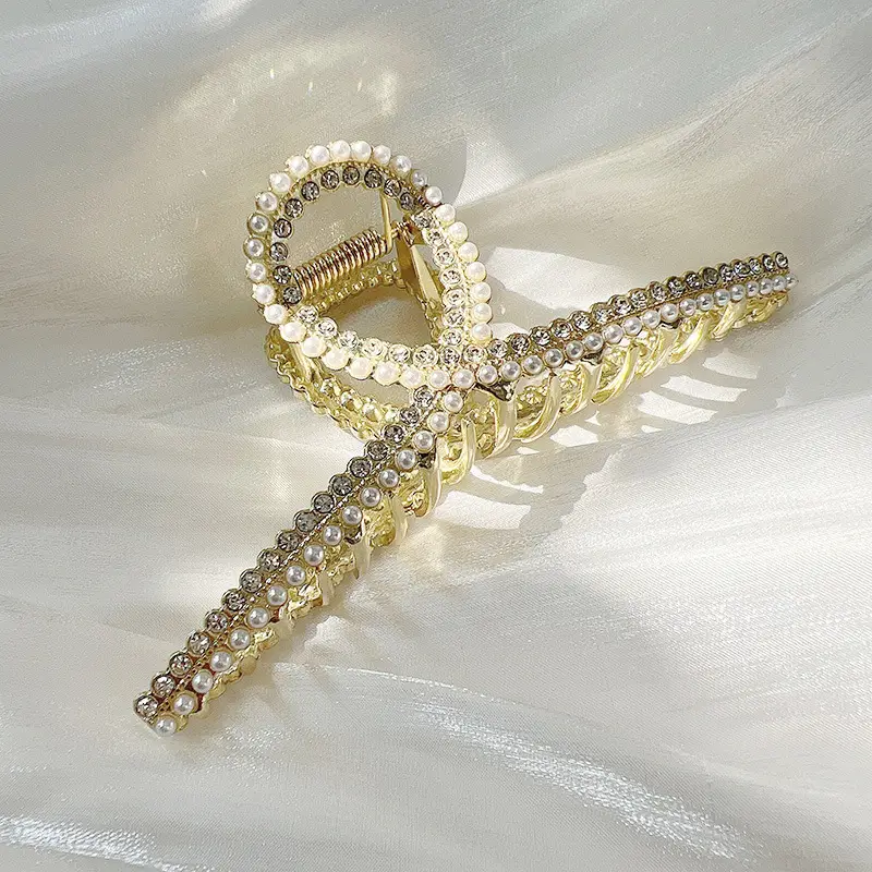 Opal Metal Hairpin Women's Back of Head