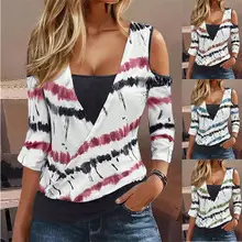 2025 Women's Colorful Printed Chiffon Top — feature 27