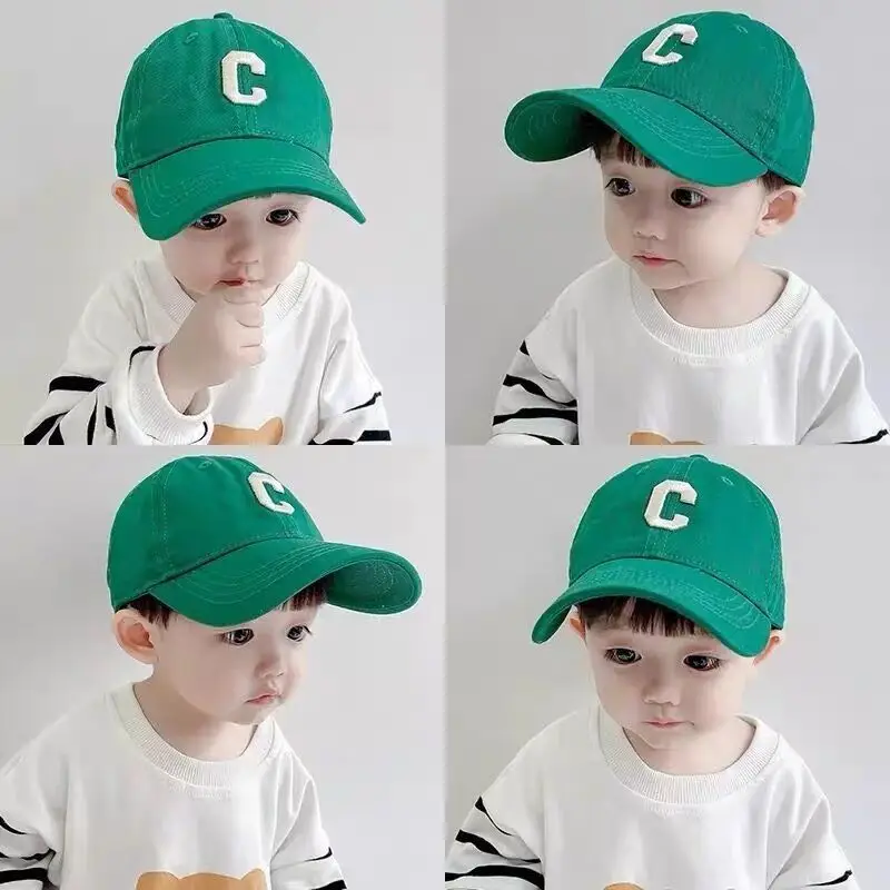 Korean Letter Cap for Boys Girls Summer Sun Hat - Image 8