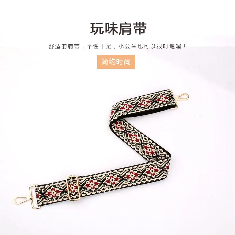 Women's Yellow Patterned Wide Shoulder Strap Bag - Image 24