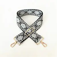 Women's Yellow Patterned Wide Shoulder Strap Bag - Image 20