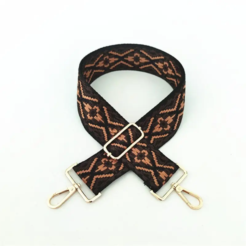 Women's Yellow Patterned Wide Shoulder Strap Bag - Image 22