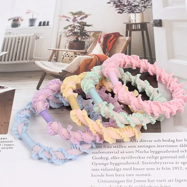 3 Pack of Sweet Girl Korean Lace Hair Rope - Image 5