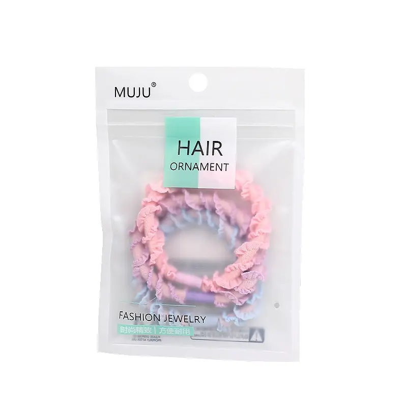 3 Pack of Sweet Girl Korean Lace Hair Rope - Image 6