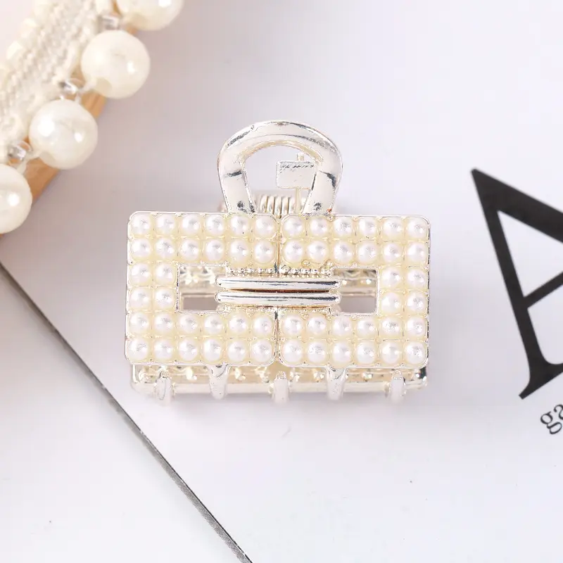 Korean Style Pearl Bow Hair Clip for Girls - Image 6
