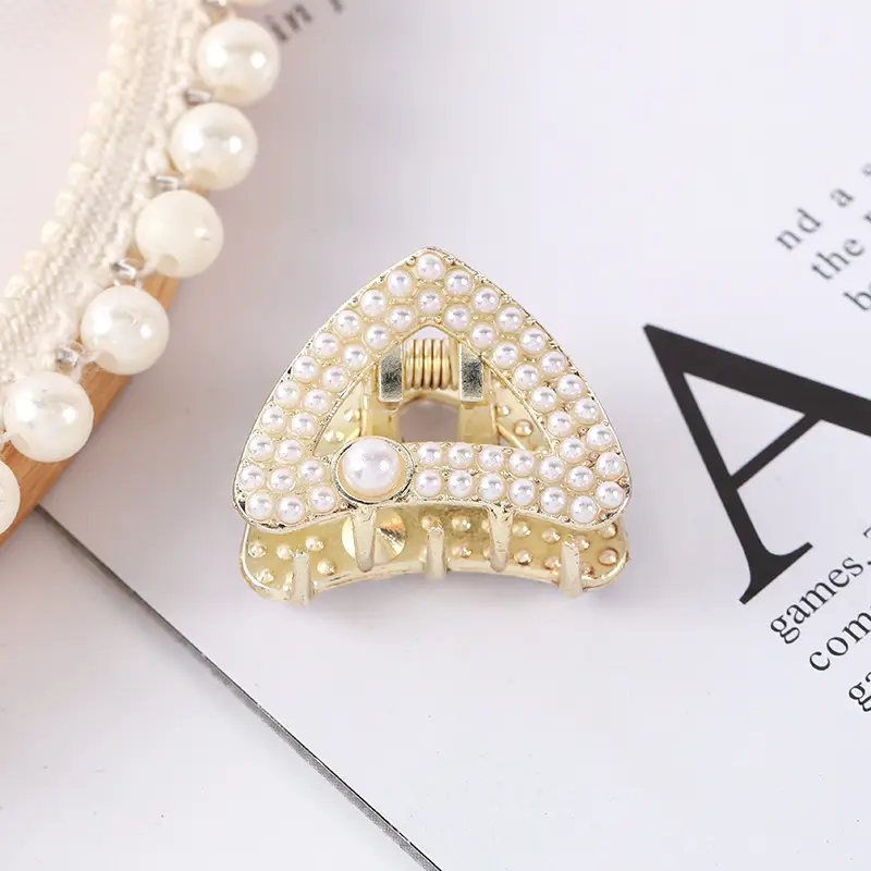 Korean Style Pearl Bow Hair Clip for Girls - Image 7