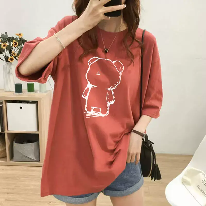 Korean Style Mid-Length Top for Plus Size Moms — feature 11