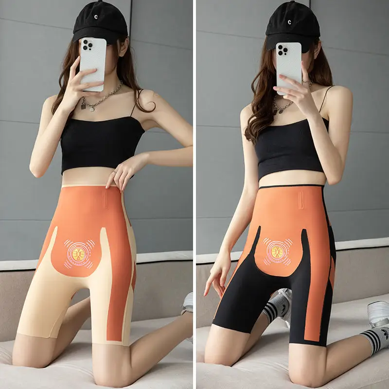 Women's 5D Butt Lifter Pants Black Grey - Image 5