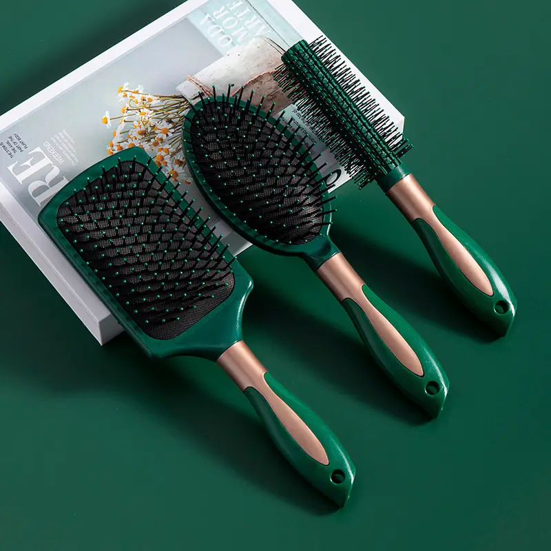 Plastic Hair Straightener Comb Air Cushion Salon Use