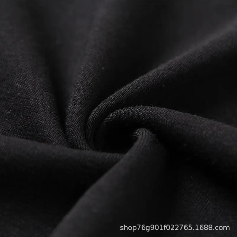 Women's Half Turtleneck Shirt White Black Ribbed Bottom Slim Fit - Image 3