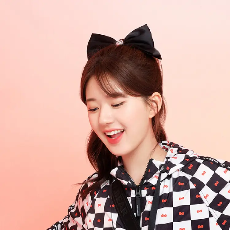 Gedo Three-Dimensional Bow Clip Pearl South Korea - Image 2