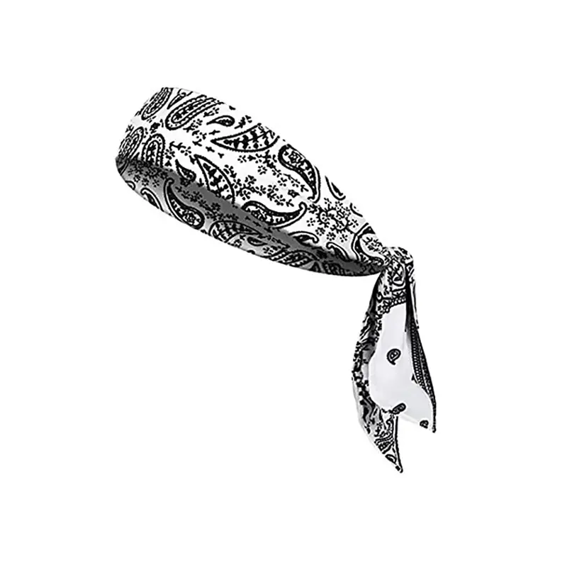 European & American Men's Printed Pirate Headbands Cotton Sports Wear - Image 2