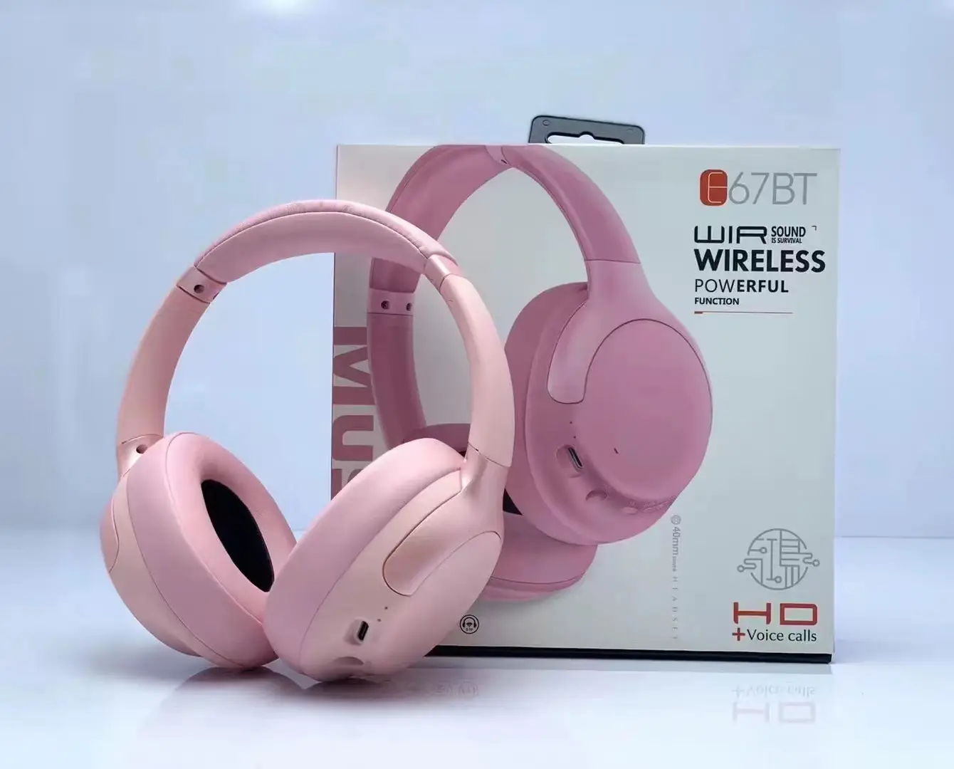 Over-Ear Bluetooth Headset 5.3Hf Wireless Gaming - Image 2