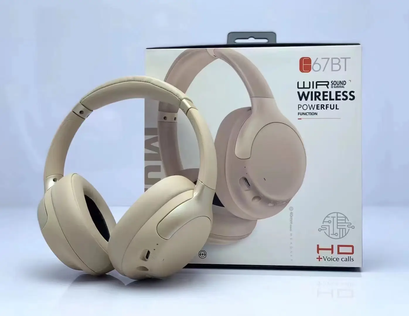 Over-Ear Bluetooth Headset 5.3Hf Wireless Gaming - Image 4