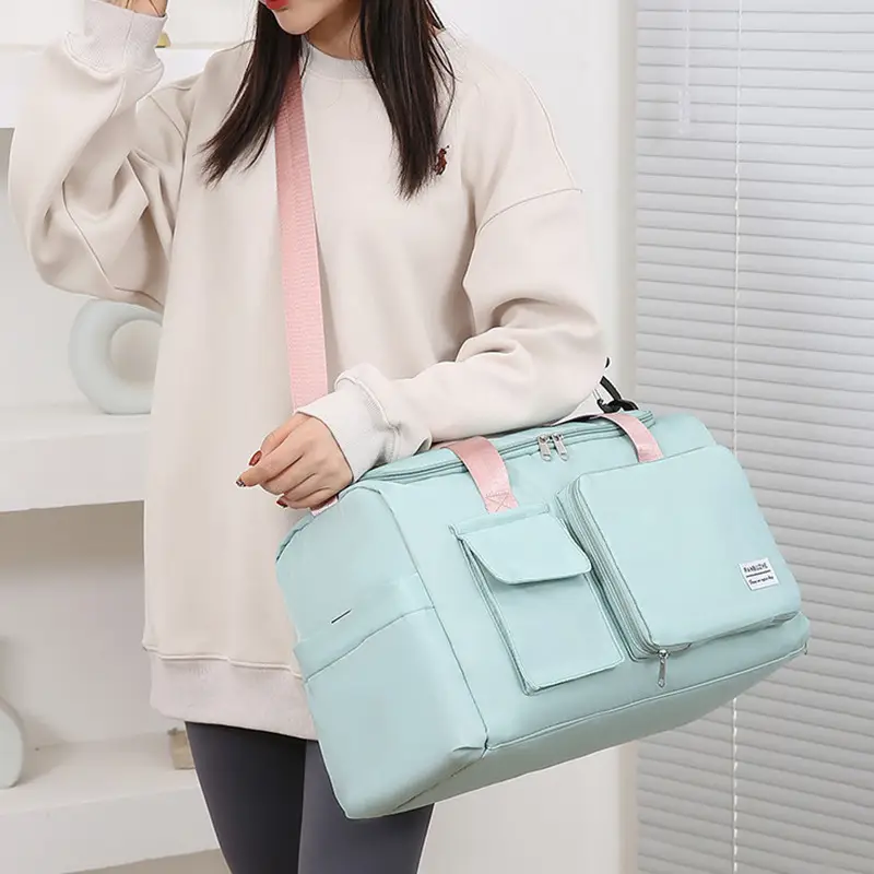 Waterproof Printed Yoga Bag Large Capacity Shoulder Crossbody - Image 12