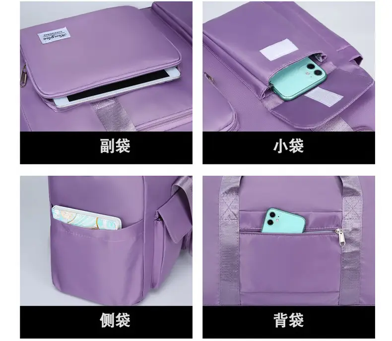 Waterproof Printed Yoga Bag Large Capacity Shoulder Crossbody — feature 18