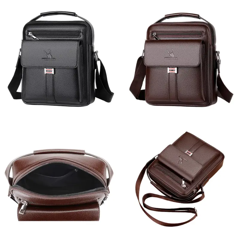 Men's Breathable Crossbody Bag Satchel Shoulder Bag