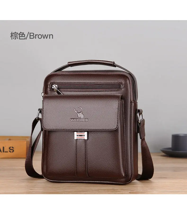Men's Breathable Crossbody Bag Satchel Shoulder Bag — feature 25