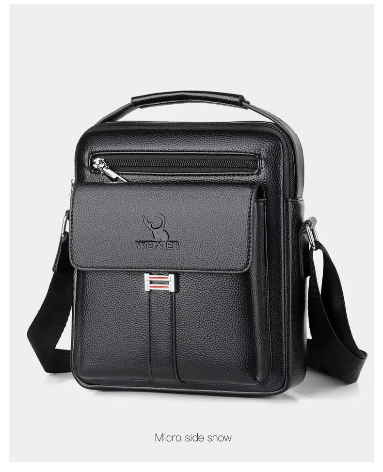 Men's Breathable Crossbody Bag Satchel Shoulder Bag — feature 31