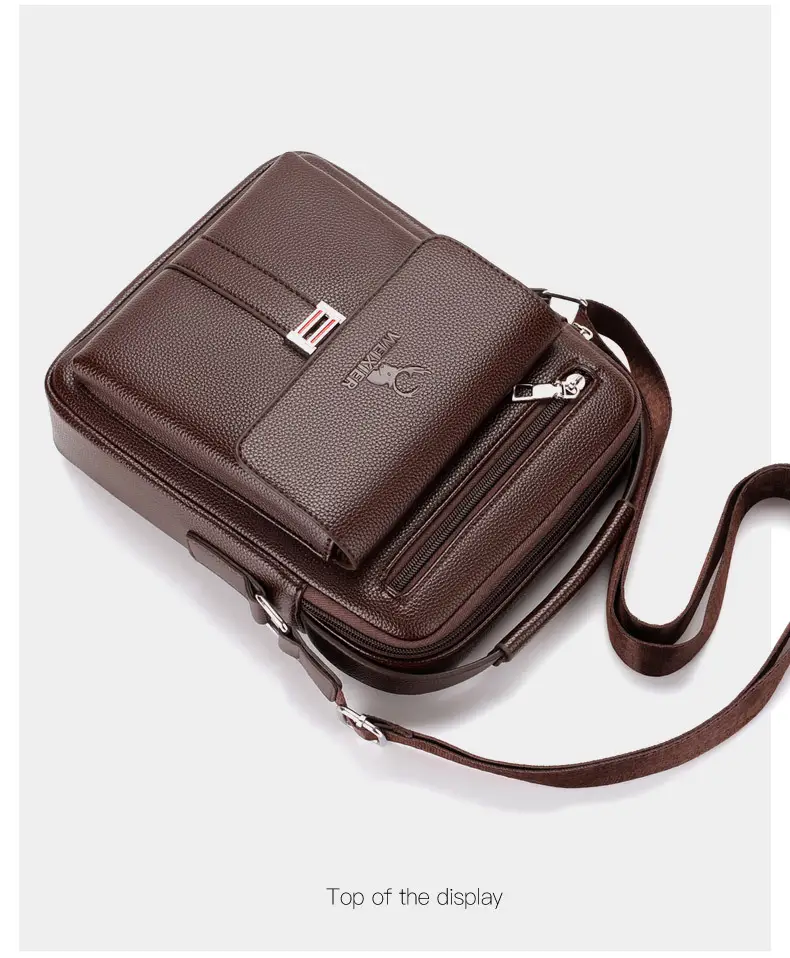 Men's Breathable Crossbody Bag Satchel Shoulder Bag — feature 36