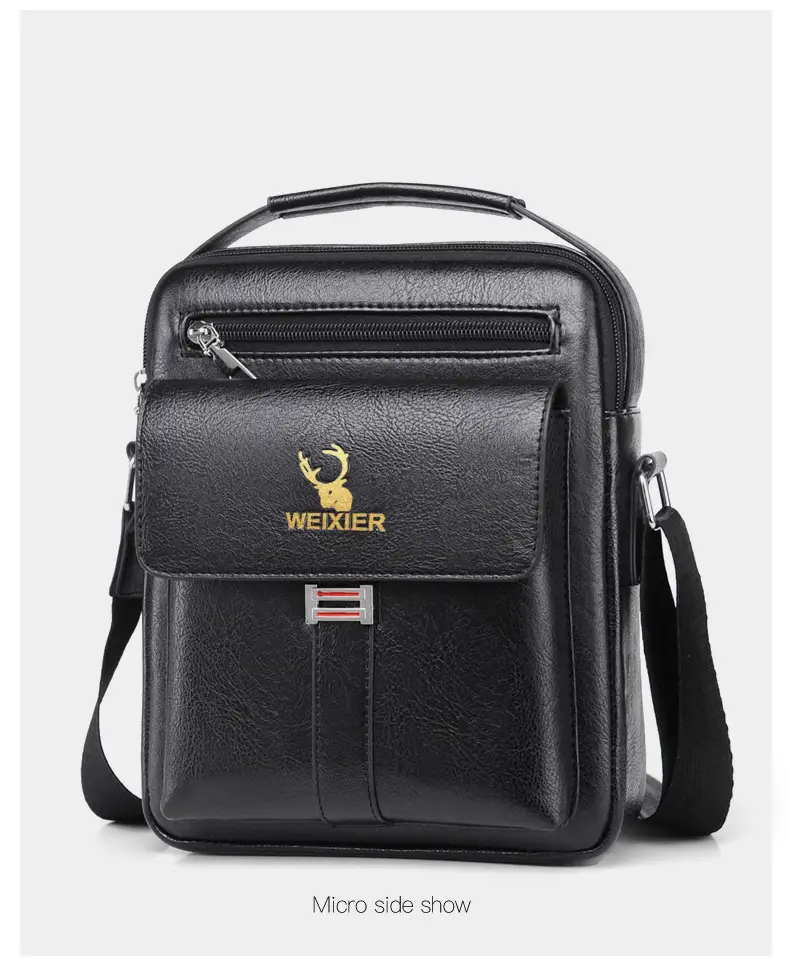 Men's Breathable Crossbody Bag Satchel Shoulder Bag — feature 39