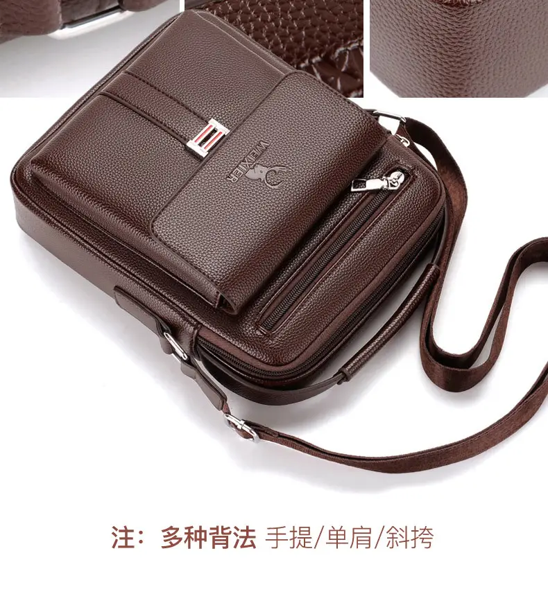Men's Waterproof Crossbody Bag with Mirror — feature 15