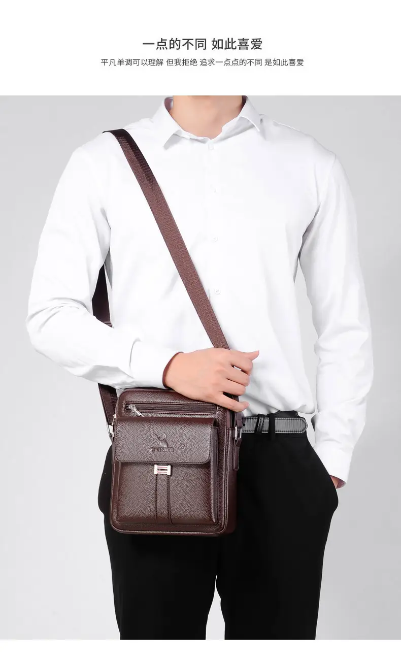 Men's Waterproof Crossbody Bag with Mirror — feature 20