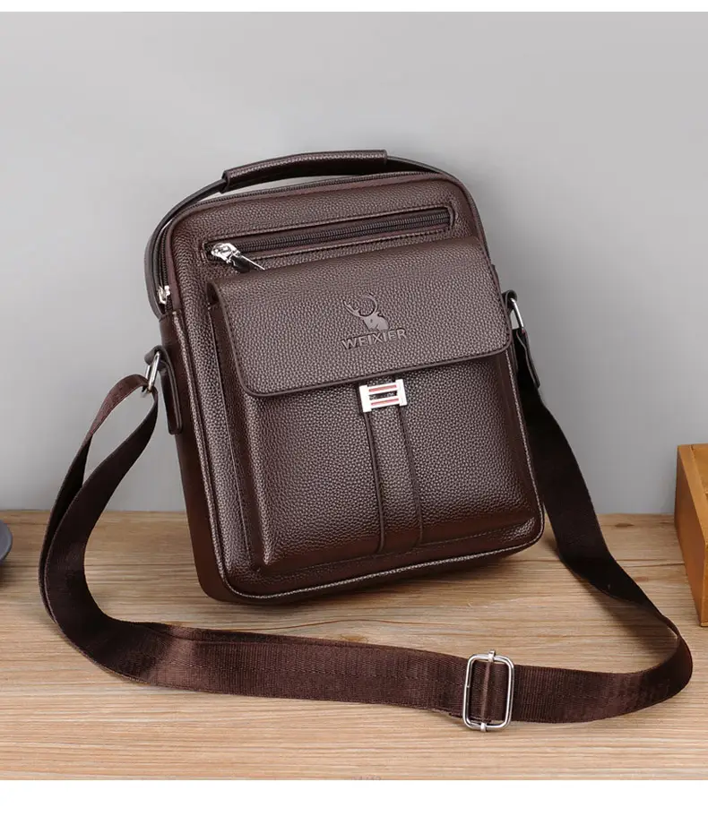 Men's Waterproof Crossbody Bag with Mirror — feature 23