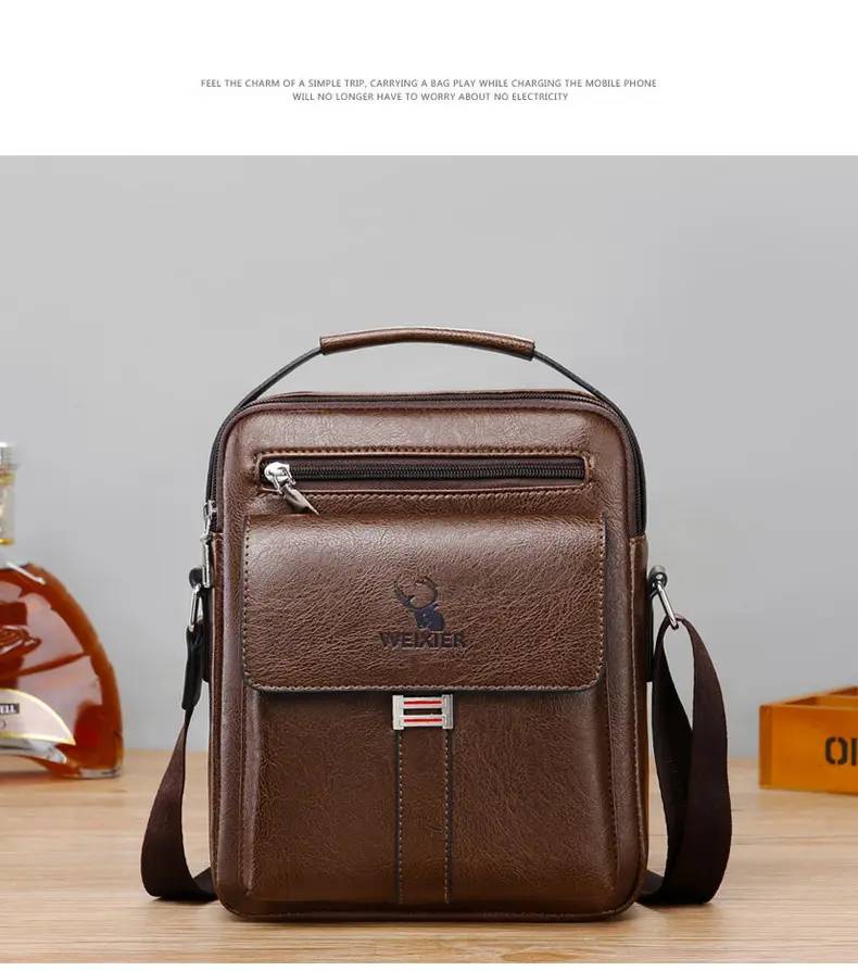 Men's Waterproof Crossbody Bag with Mirror — feature 26