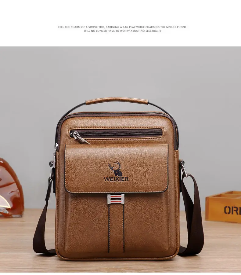 Men's Waterproof Crossbody Bag with Mirror — feature 28