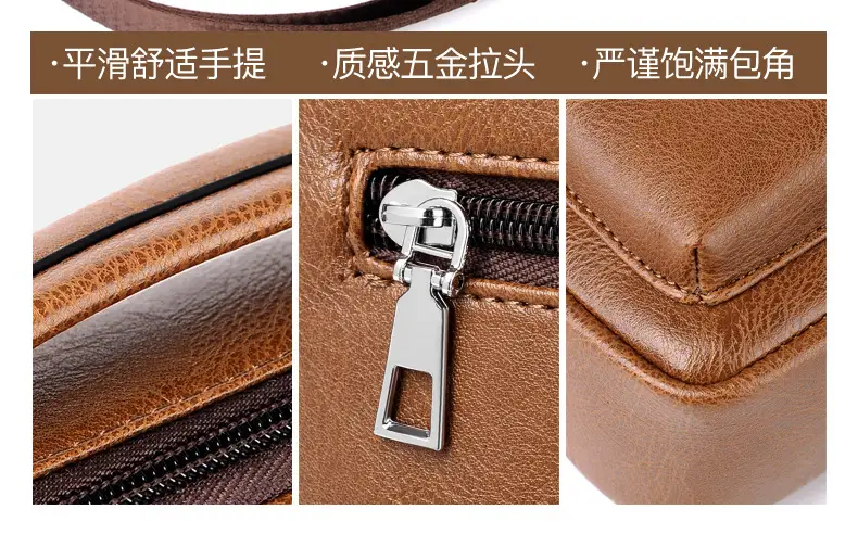 Men's Waterproof Crossbody Bag with Mirror — feature 6