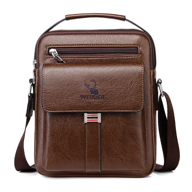 Men's Waterproof Crossbody Bag with Mirror