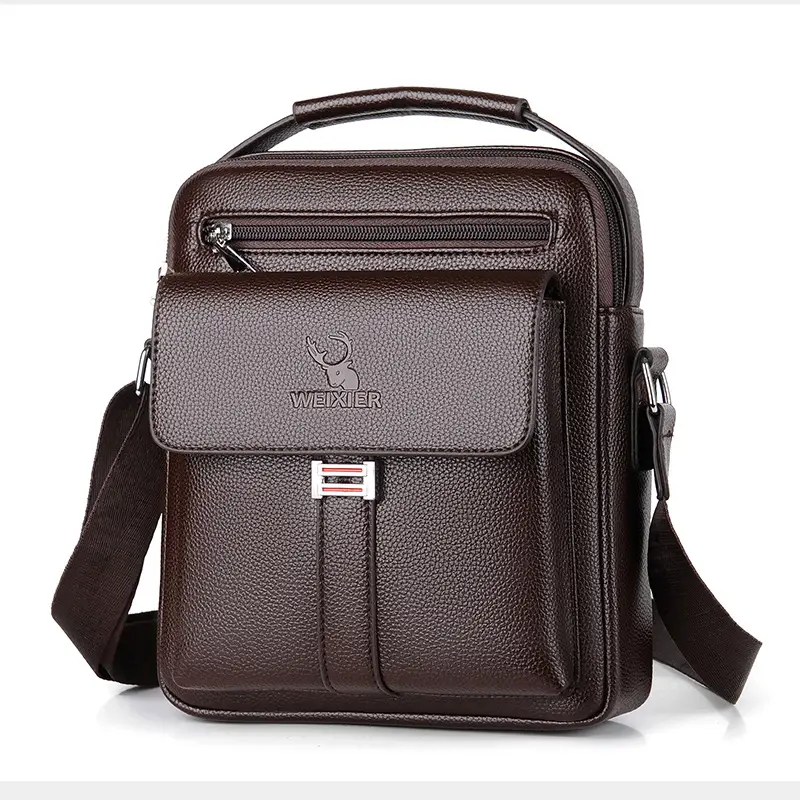 Men's Waterproof Crossbody Bag with Mirror