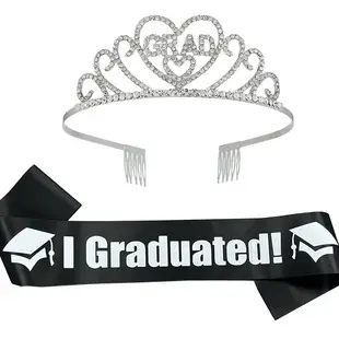 Crystal Crown Headband for Girls Wedding Party Hair Accessories — feature 3