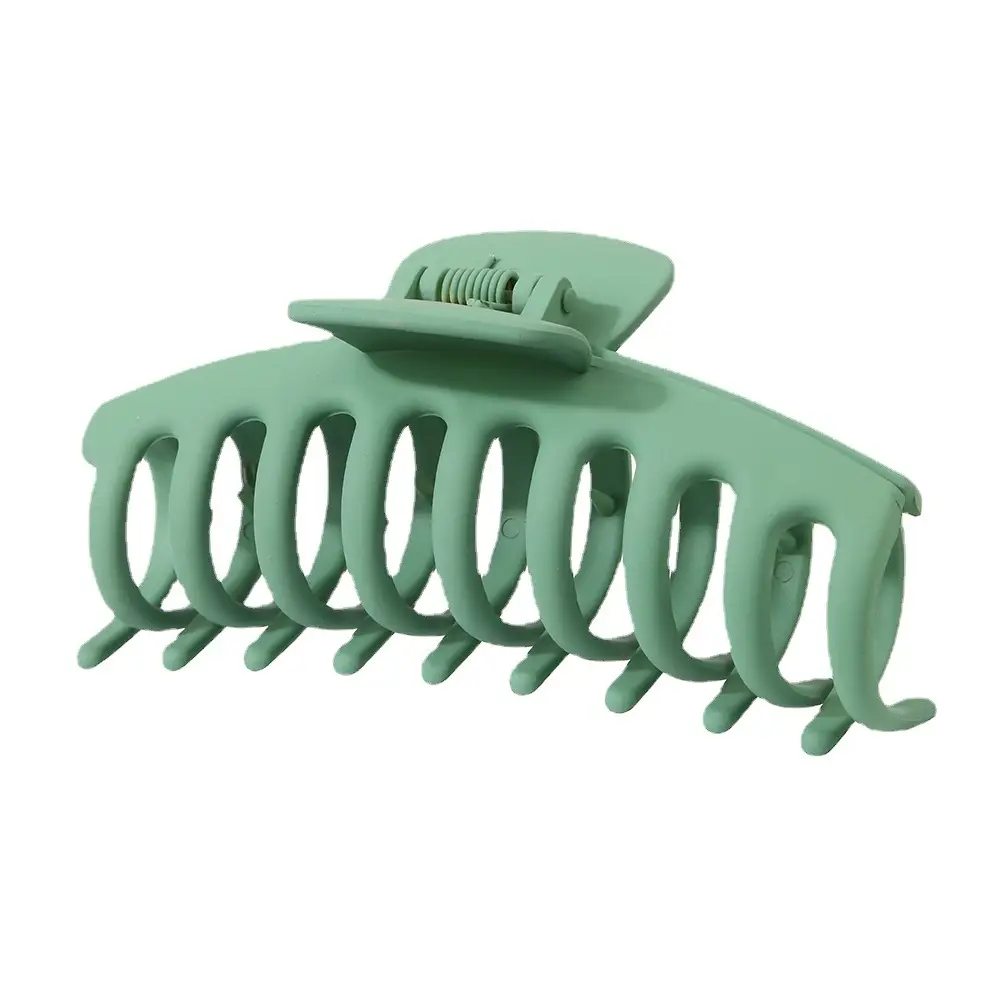 11cm Green Hair Claw Clip with Keel - Image 34