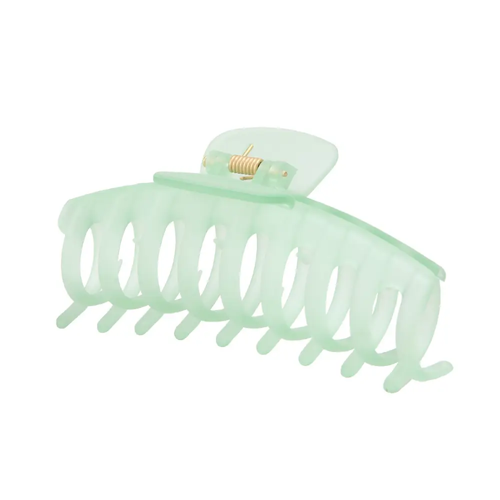 11cm Green Hair Claw Clip with Keel - Image 21