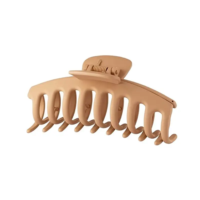 11cm Green Hair Claw Clip with Keel - Image 4