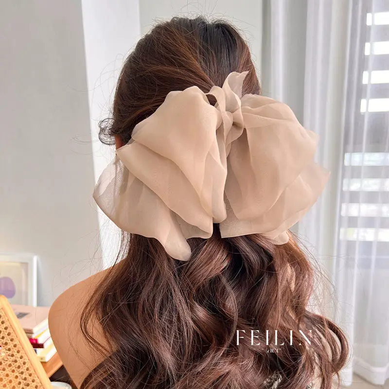 2022 Oversized Bow Hairpin Clips for Women - Image 3